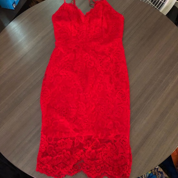 Windsor sexy red dress - Picture 4 of 16